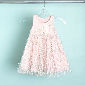 Heirlooms By Polly Flinders Pink Dress Siz…